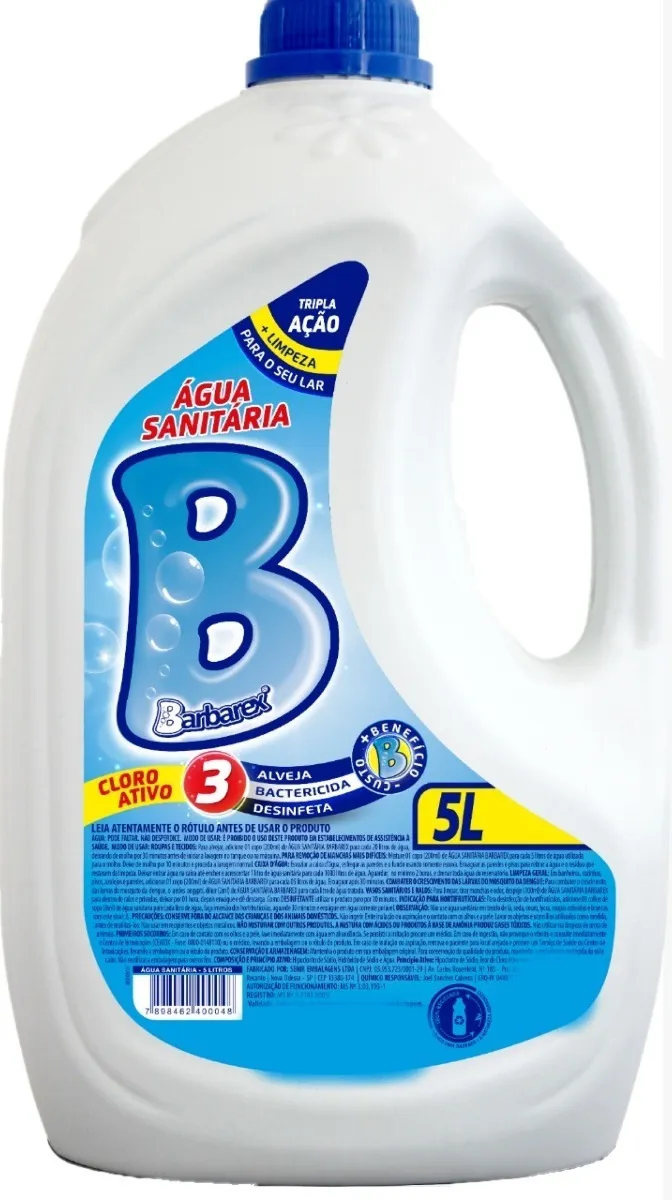 ÁGUA SANITÁRIA 5 LITROS