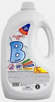 CLORO EM GEL BARBAREX 5 LITROS